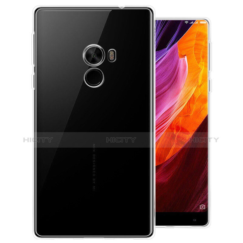 Carcasa Silicona Ultrafina Transparente T02 para Xiaomi Mi Mix Claro