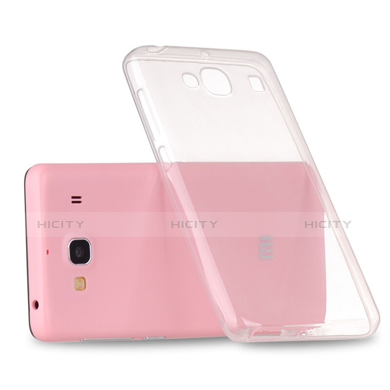 Carcasa Silicona Ultrafina Transparente T02 para Xiaomi Redmi 2 Claro