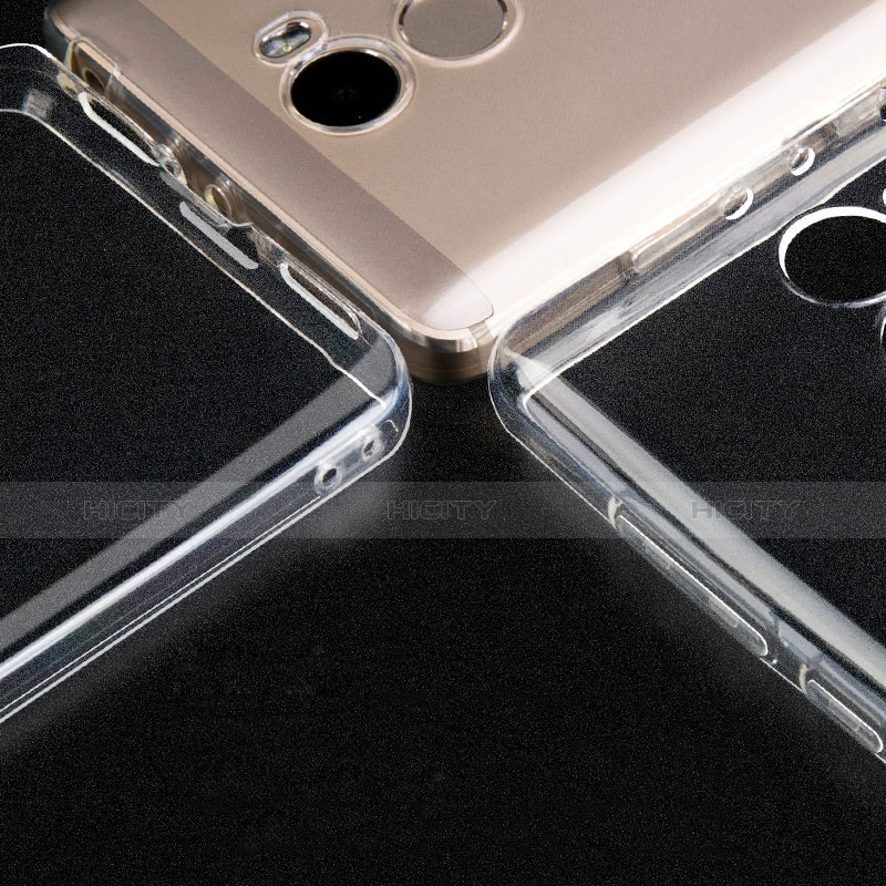 Carcasa Silicona Ultrafina Transparente T02 para Xiaomi Redmi 4 Standard Edition Claro