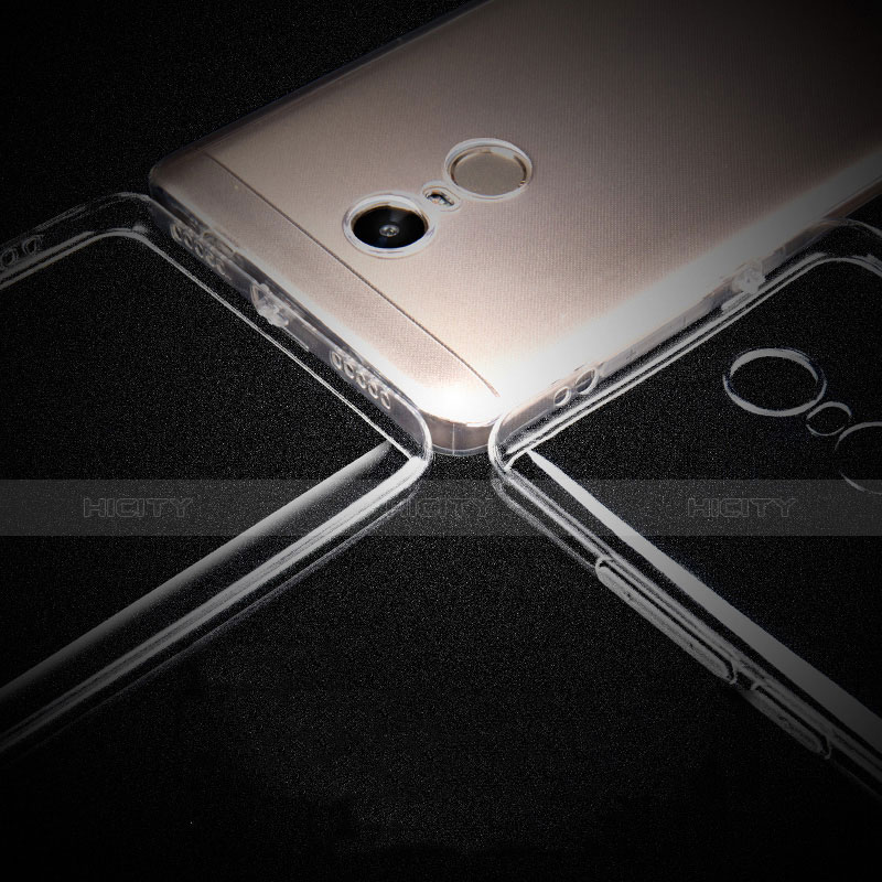 Carcasa Silicona Ultrafina Transparente T02 para Xiaomi Redmi Note 4X Claro