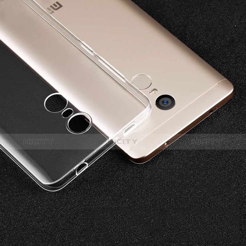 Carcasa Silicona Ultrafina Transparente T02 para Xiaomi Redmi Note 4X High Edition Claro