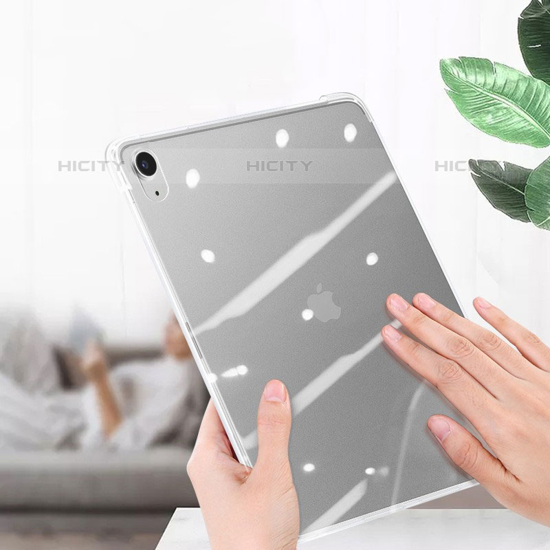Carcasa Silicona Ultrafina Transparente T03 para Apple iPad Air 4 10.9 (2020) Claro