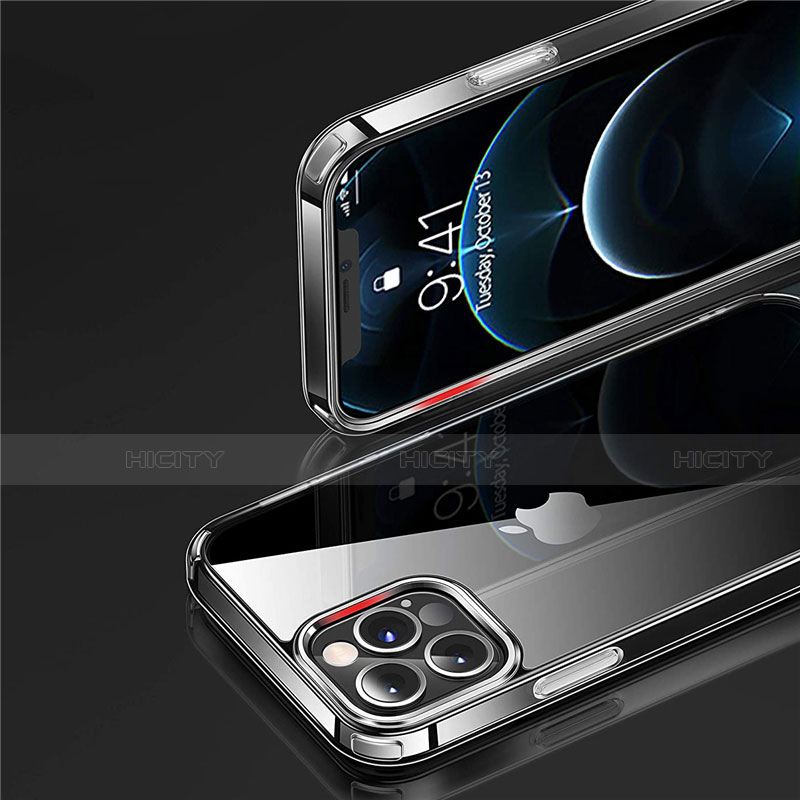 Carcasa Silicona Ultrafina Transparente T03 para Apple iPhone 12 Pro Claro