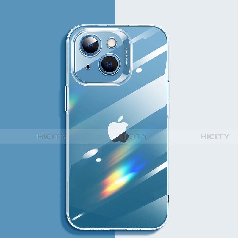 Carcasa Silicona Ultrafina Transparente T03 para Apple iPhone 13 Mini Claro