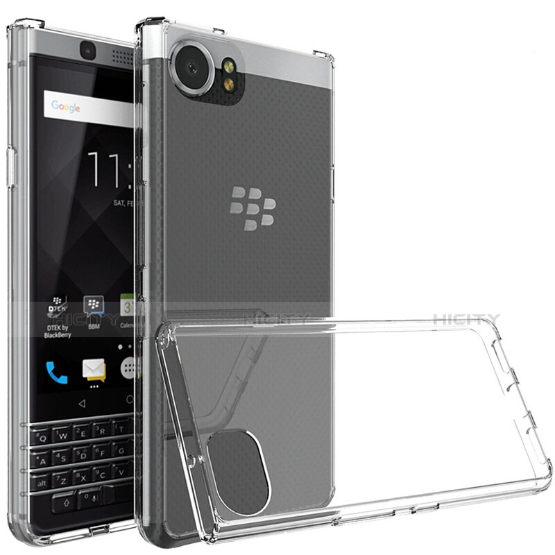 Carcasa Silicona Ultrafina Transparente T03 para Blackberry KEYone Claro