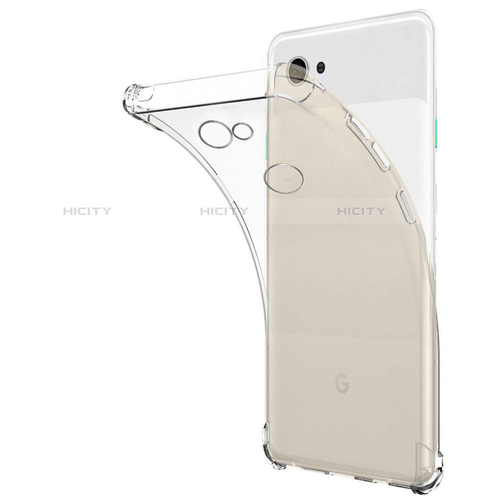 Carcasa Silicona Ultrafina Transparente T03 para Google Pixel 3a XL Claro