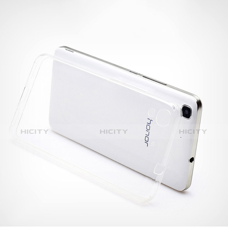 Carcasa Silicona Ultrafina Transparente T03 para Huawei Honor 4A Claro