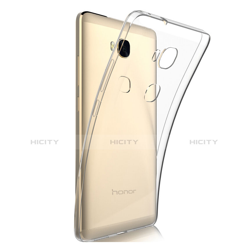 Carcasa Silicona Ultrafina Transparente T03 para Huawei Honor 5X Claro