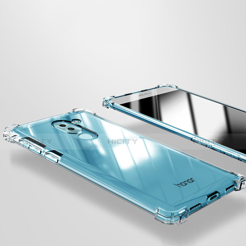 Carcasa Silicona Ultrafina Transparente T03 para Huawei Honor 6X Pro Claro