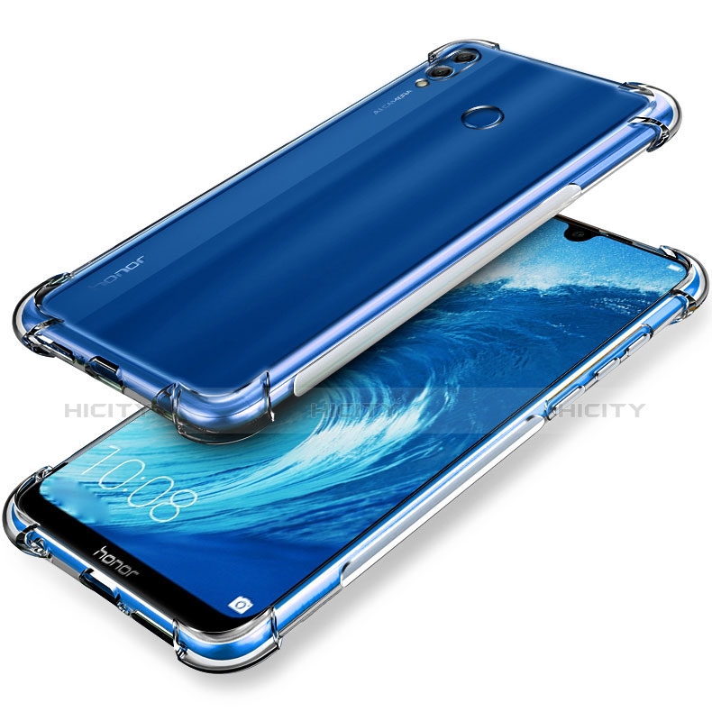 Carcasa Silicona Ultrafina Transparente T03 para Huawei Honor 8X Max Claro