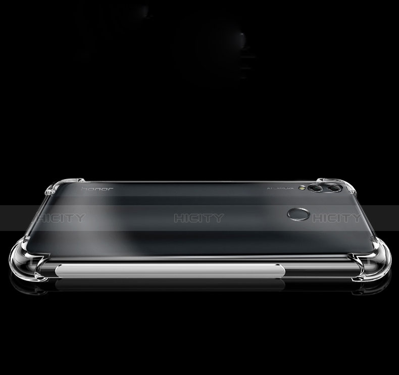 Carcasa Silicona Ultrafina Transparente T03 para Huawei Honor 8X Max Claro