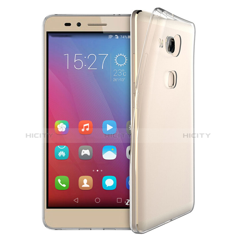 Carcasa Silicona Ultrafina Transparente T03 para Huawei Honor Play 5X Claro