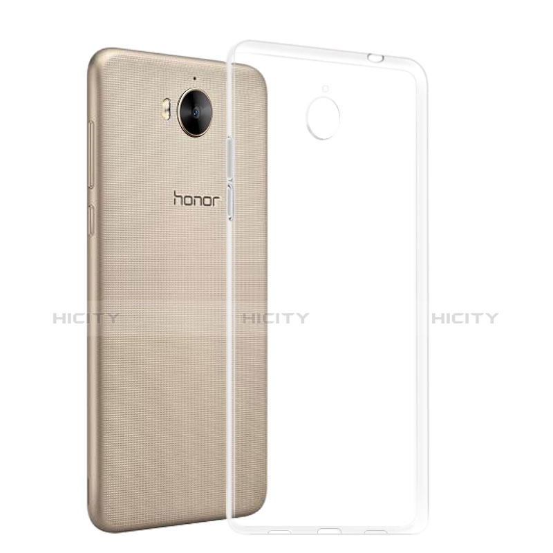 Carcasa Silicona Ultrafina Transparente T03 para Huawei Honor Play 6 Claro