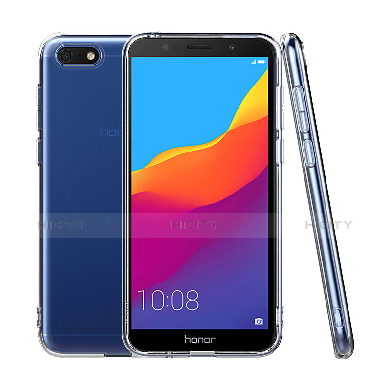 Carcasa Silicona Ultrafina Transparente T03 para Huawei Honor Play 7 Claro