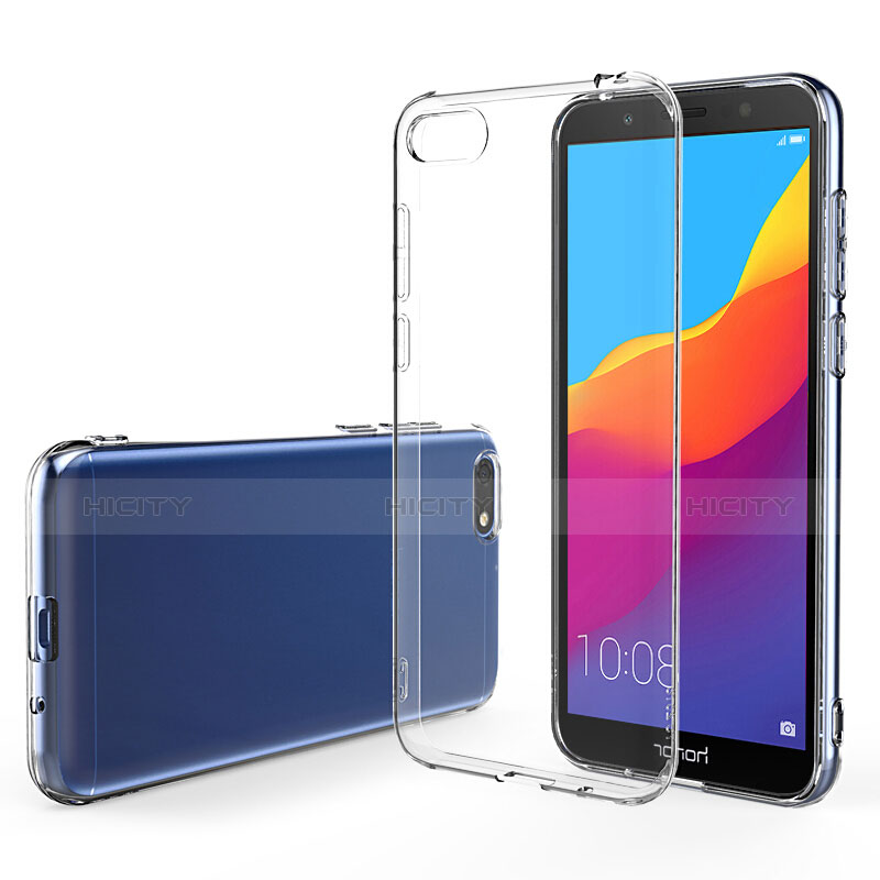 Carcasa Silicona Ultrafina Transparente T03 para Huawei Honor Play 7 Claro