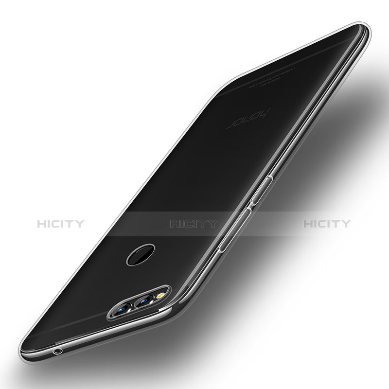 Carcasa Silicona Ultrafina Transparente T03 para Huawei Honor Play 7X Claro