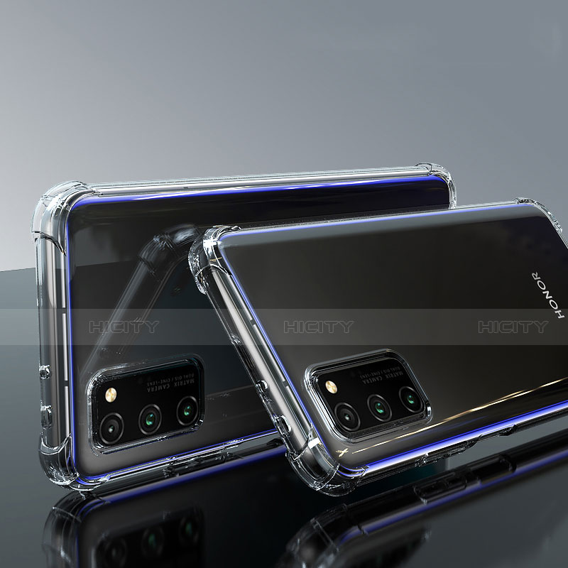 Carcasa Silicona Ultrafina Transparente T03 para Huawei Honor View 30 Pro 5G Claro