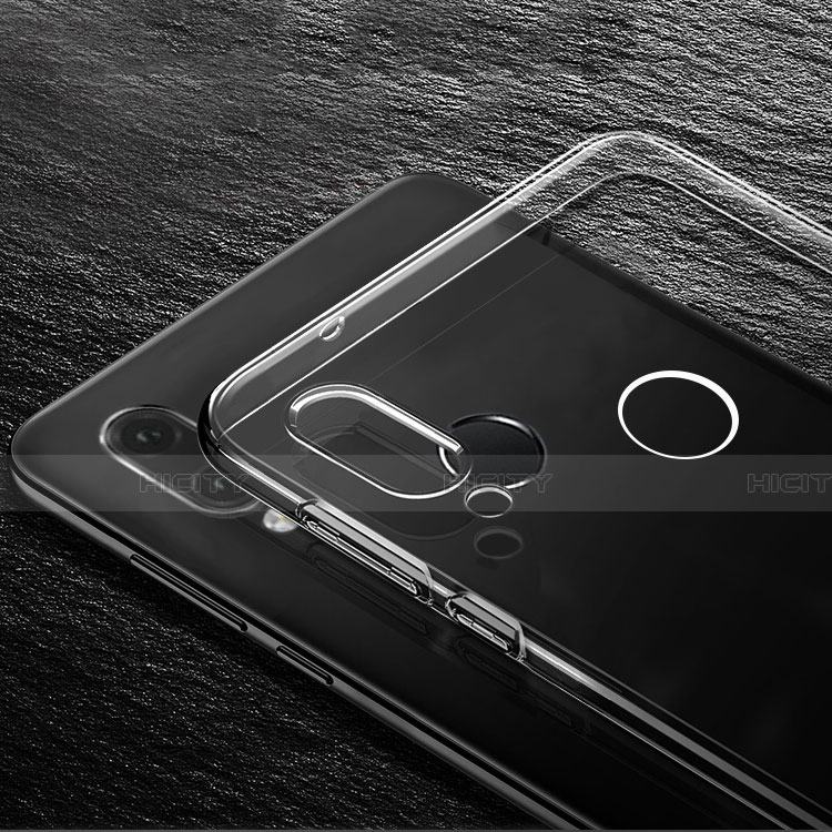Carcasa Silicona Ultrafina Transparente T03 para Huawei Nova 3e Claro