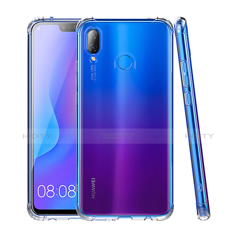 Carcasa Silicona Ultrafina Transparente T03 para Huawei Nova 3i Claro