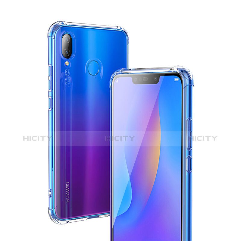 Carcasa Silicona Ultrafina Transparente T03 para Huawei Nova 3i Claro