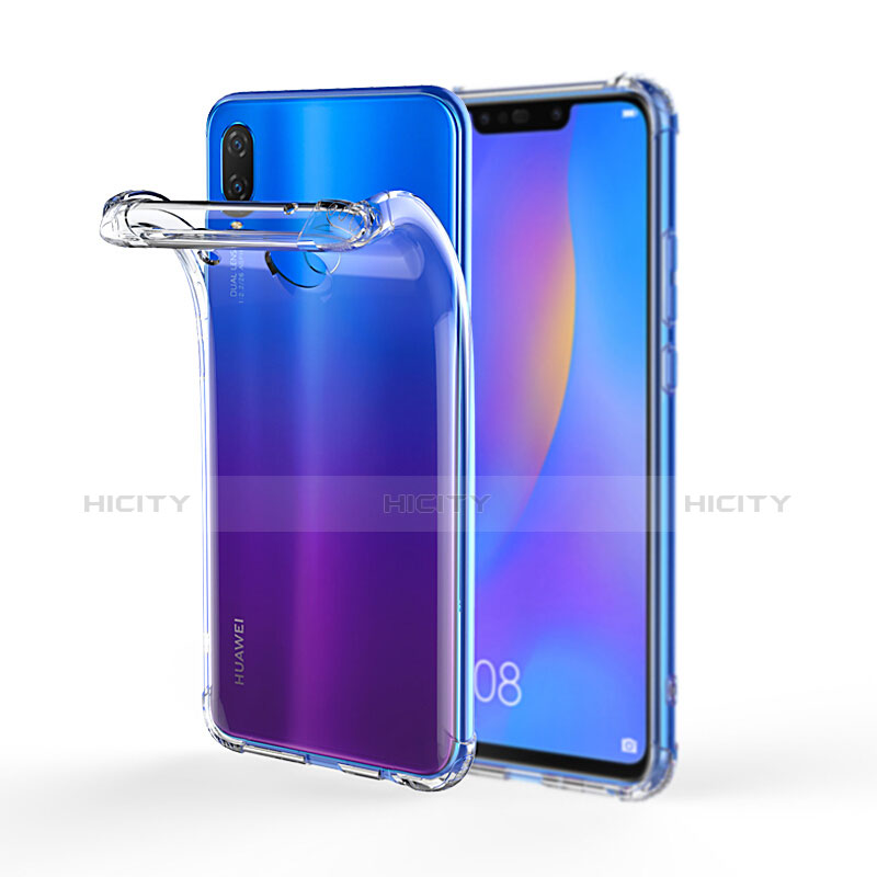 Carcasa Silicona Ultrafina Transparente T03 para Huawei Nova 3i Claro