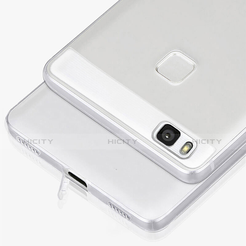 Carcasa Silicona Ultrafina Transparente T03 para Huawei P9 Lite Claro