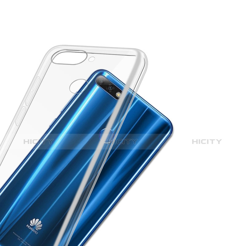 Carcasa Silicona Ultrafina Transparente T03 para Huawei Y7 (2018) Claro