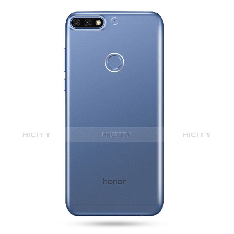 Carcasa Silicona Ultrafina Transparente T03 para Huawei Y7 (2018) Claro