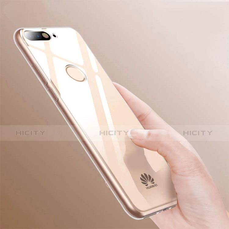 Carcasa Silicona Ultrafina Transparente T03 para Huawei Y7 (2018) Claro