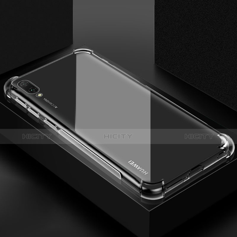 Carcasa Silicona Ultrafina Transparente T03 para Huawei Y7 Prime (2019) Claro