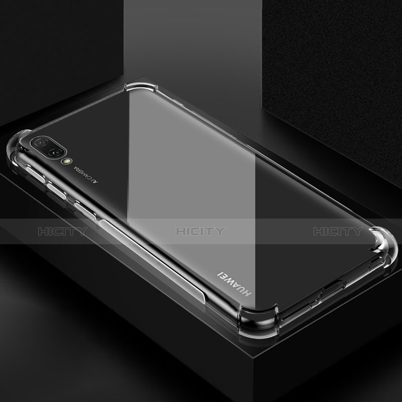 Carcasa Silicona Ultrafina Transparente T03 para Huawei Y7 Pro (2019) Claro