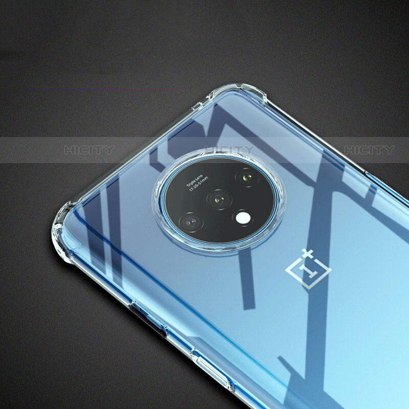 Carcasa Silicona Ultrafina Transparente T03 para OnePlus 7T Claro