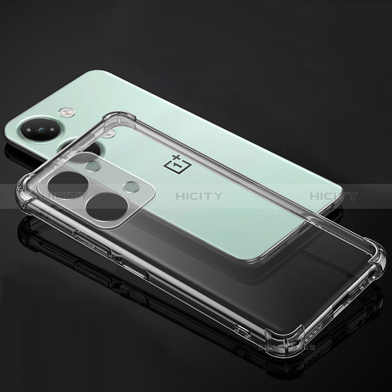 Carcasa Silicona Ultrafina Transparente T03 para OnePlus Nord 3 5G Claro