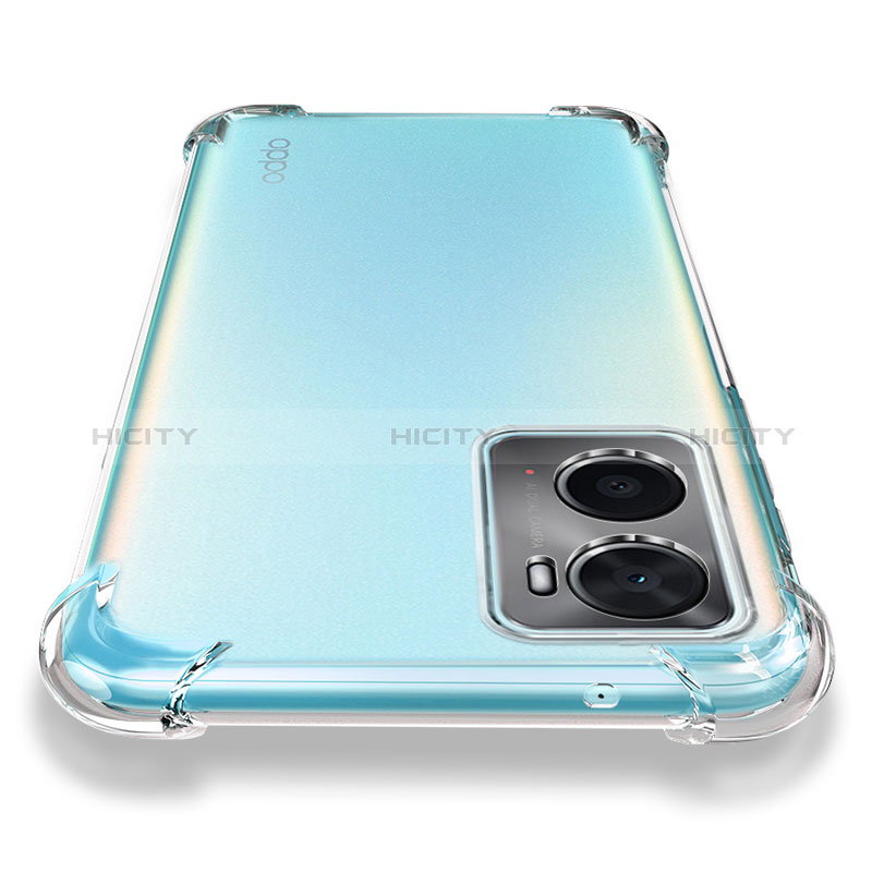 Carcasa Silicona Ultrafina Transparente T03 para Oppo A76 Claro