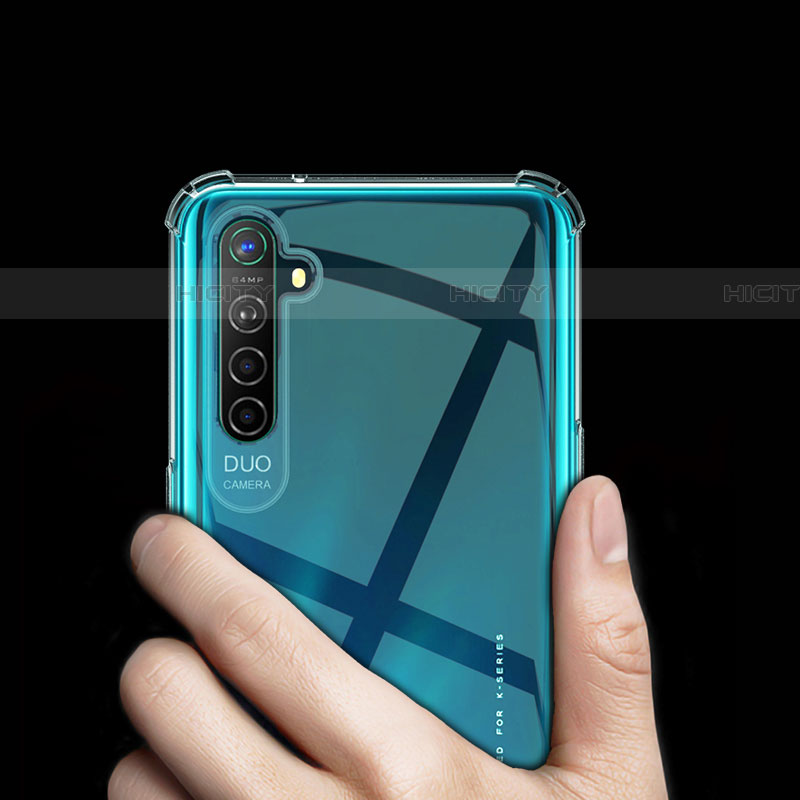 Carcasa Silicona Ultrafina Transparente T03 para Oppo K5 Claro