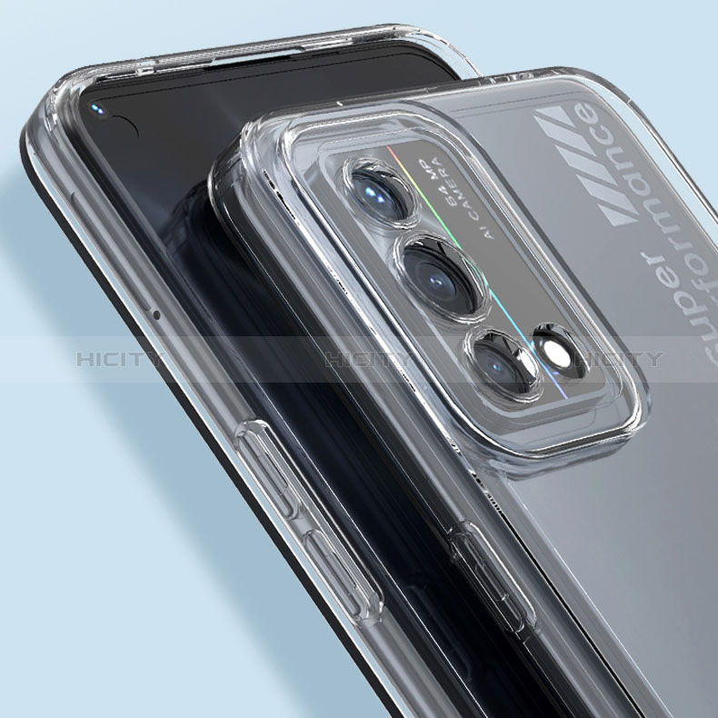 Carcasa Silicona Ultrafina Transparente T03 para Oppo K9 5G Claro