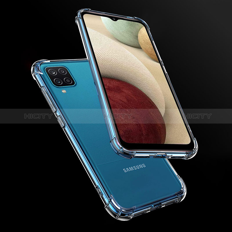Carcasa Silicona Ultrafina Transparente T03 para Samsung Galaxy A12 5G Claro