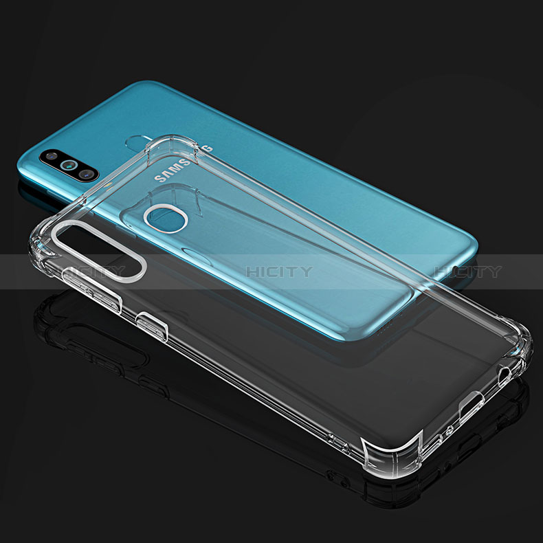 Carcasa Silicona Ultrafina Transparente T03 para Samsung Galaxy A40s Claro
