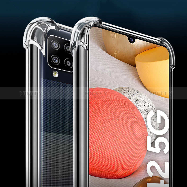 Carcasa Silicona Ultrafina Transparente T03 para Samsung Galaxy A42 5G Claro