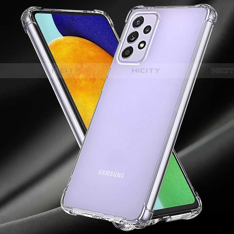 Carcasa Silicona Ultrafina Transparente T03 para Samsung Galaxy A52 5G Claro