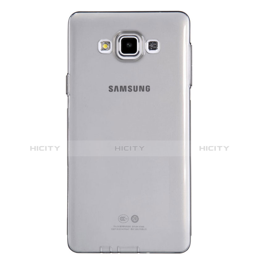 Carcasa Silicona Ultrafina Transparente T03 para Samsung Galaxy A7 SM-A700 Claro