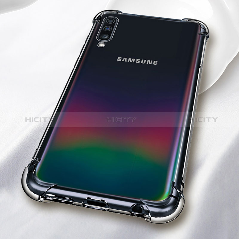 Carcasa Silicona Ultrafina Transparente T03 para Samsung Galaxy A70S Claro