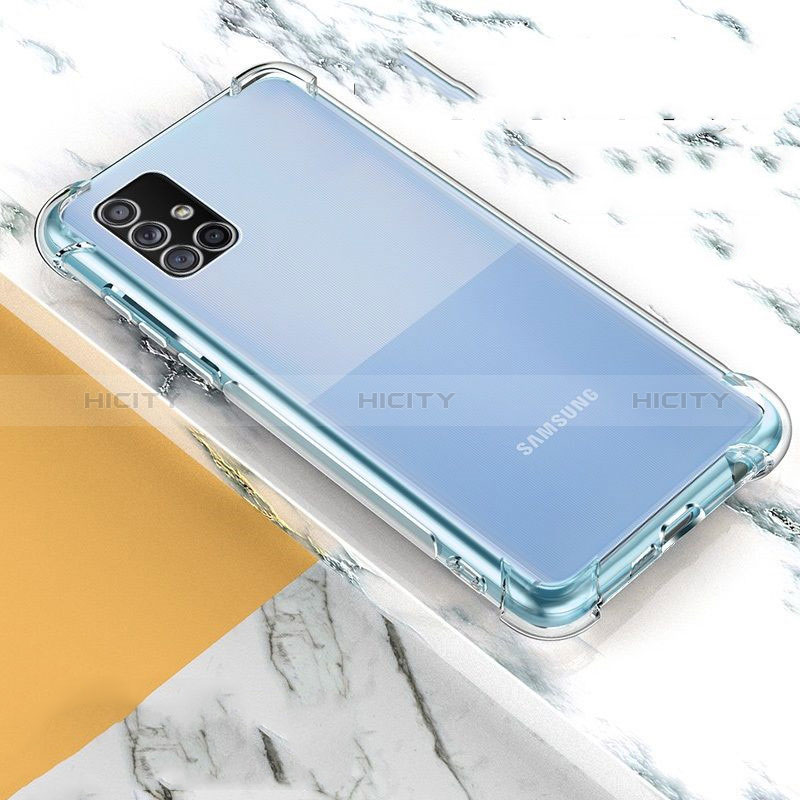 Carcasa Silicona Ultrafina Transparente T03 para Samsung Galaxy A71 5G Claro