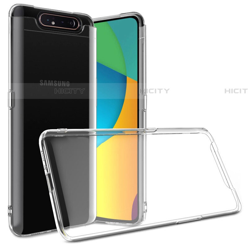 Carcasa Silicona Ultrafina Transparente T03 para Samsung Galaxy A90 4G Claro