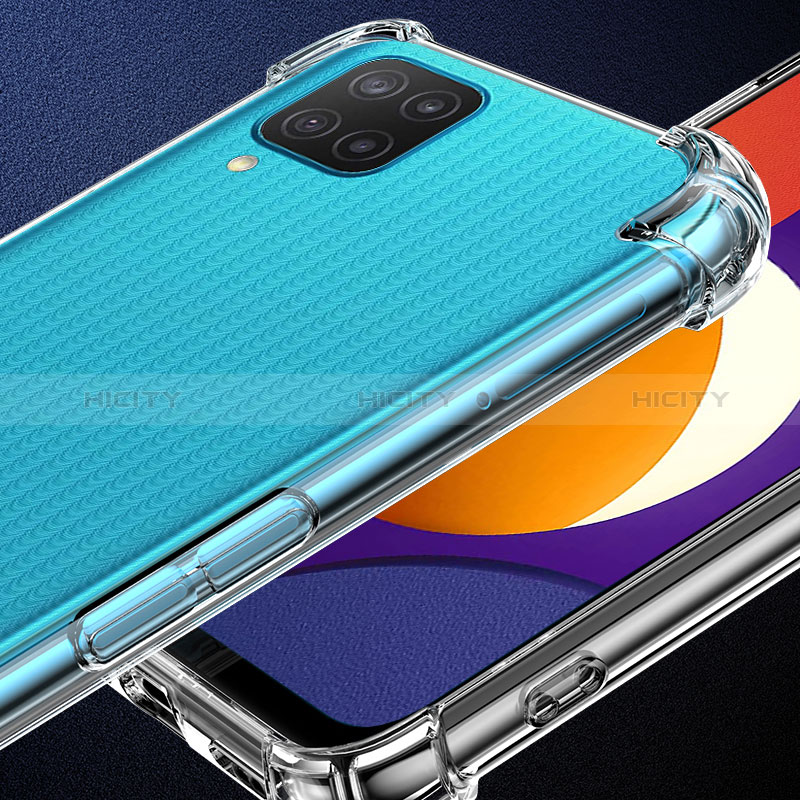 Carcasa Silicona Ultrafina Transparente T03 para Samsung Galaxy F12 Claro
