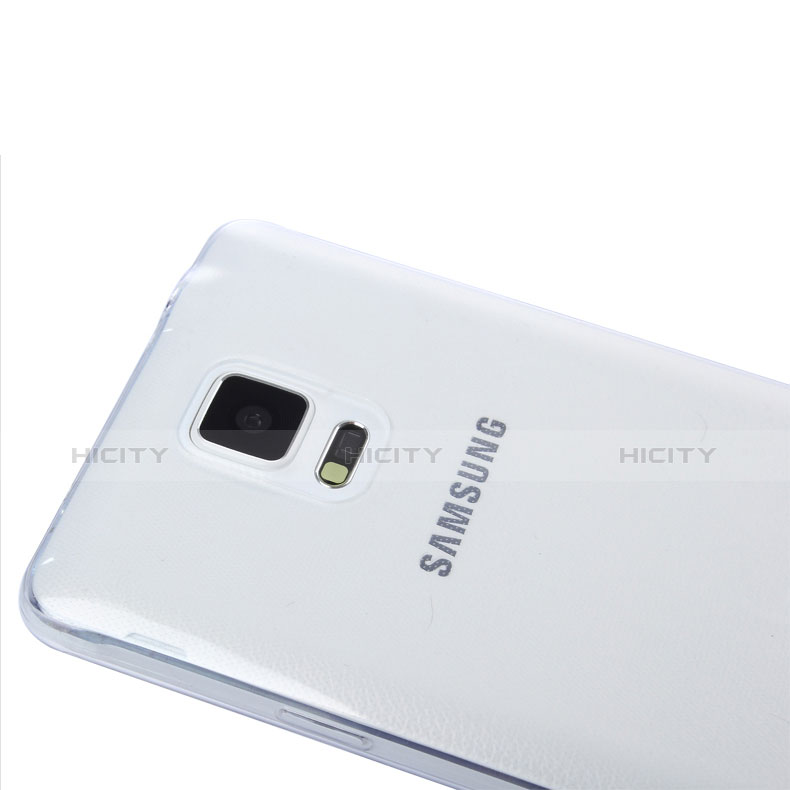 Carcasa Silicona Ultrafina Transparente T03 para Samsung Galaxy Note 4 SM-N910F Claro