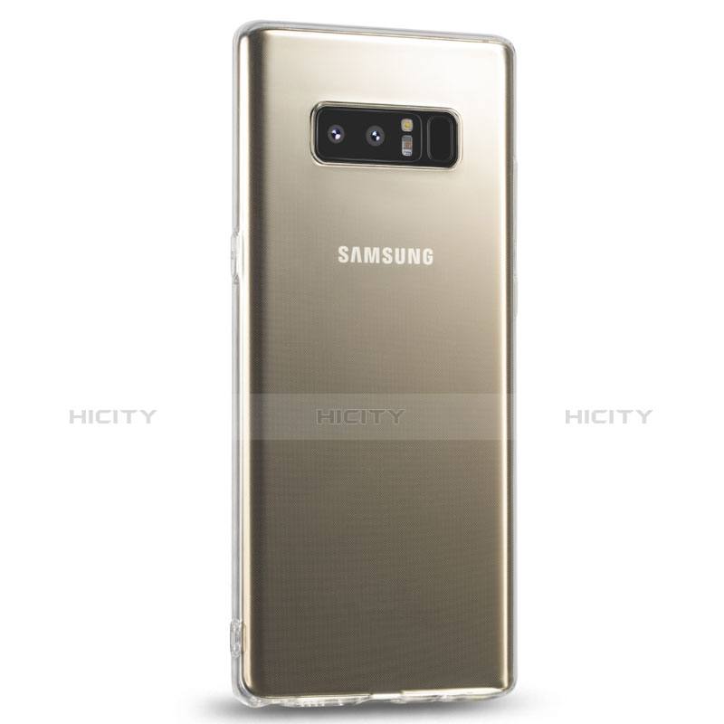 Carcasa Silicona Ultrafina Transparente T03 para Samsung Galaxy Note 8 Claro