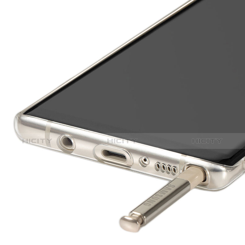 Carcasa Silicona Ultrafina Transparente T03 para Samsung Galaxy Note 8 Claro