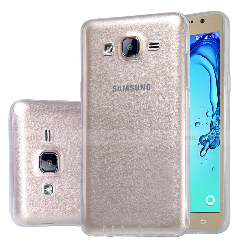 Carcasa Silicona Ultrafina Transparente T03 para Samsung Galaxy On5 Pro Claro