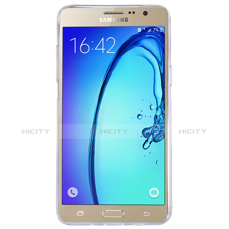 Carcasa Silicona Ultrafina Transparente T03 para Samsung Galaxy On5 Pro Claro